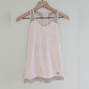 New Balance Pink Mesh Tank Top